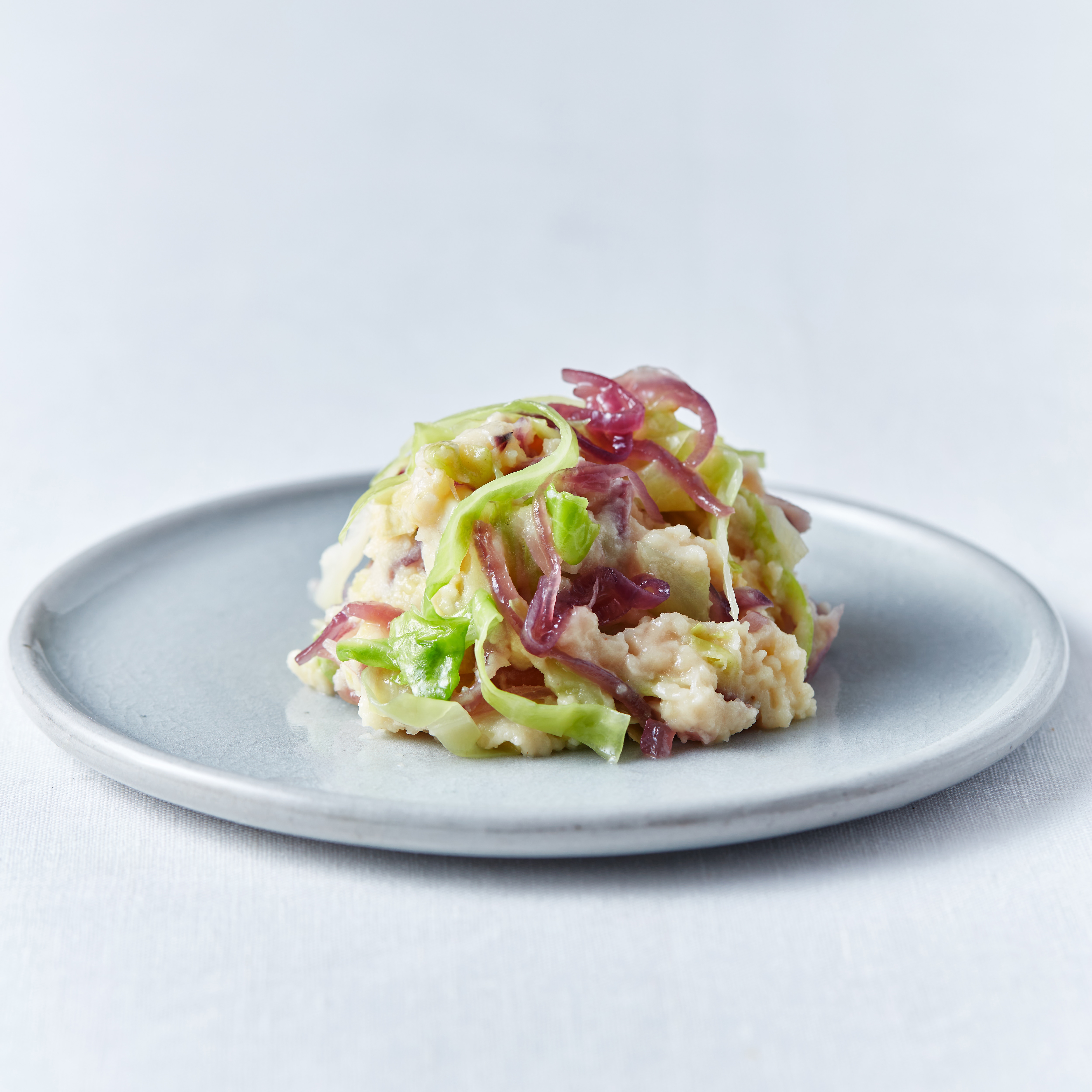 Puree met spitskool, ui en honing Puree met spitskool, ui en honing